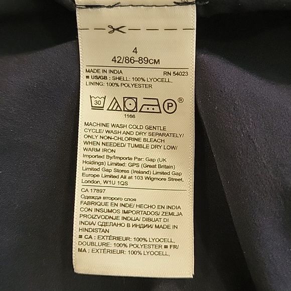 Banana Republic Chambray Open Back Dress - Picture 5 of 5